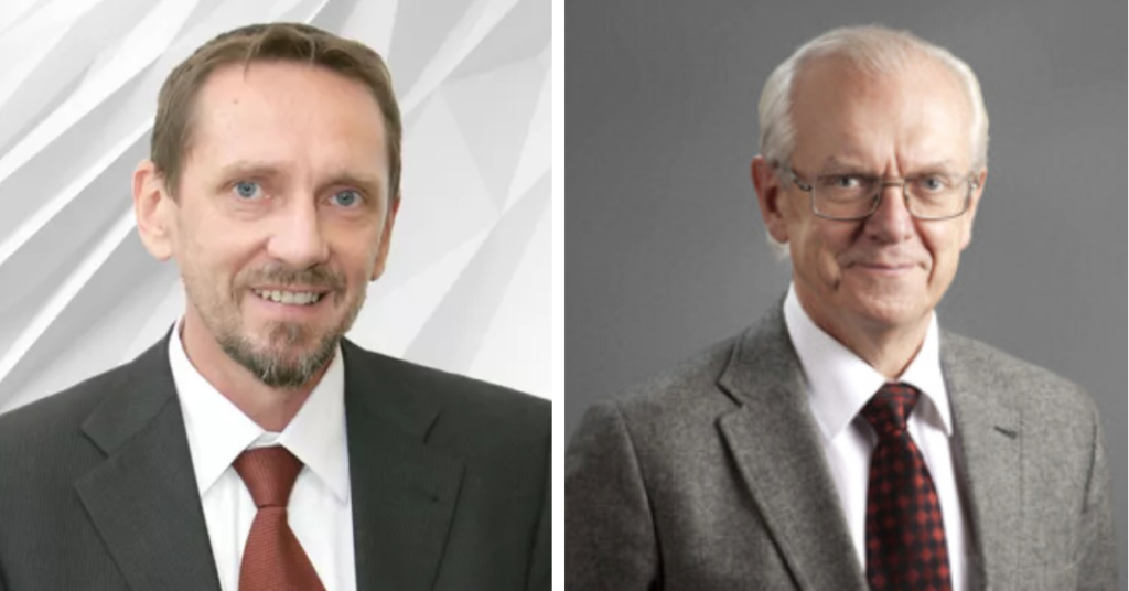 Profile photos of the two new members of the Graphmatech board of directors, Dr Kurt Kaltenegger and Peter Gossas.